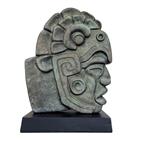 sculptuur, Hacha - ceremonieel masker - 45 cm - Aluminium