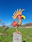 Beeldje - Xl Cockatoo - IJzer (gegoten/gesmeed)