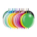 Gekleurde Knoopballonnen 30cm 50st