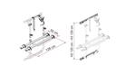 Fiamma Kit Bars Carry-Bike DJ Transit >2014 Deep Black