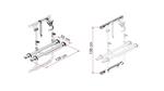 Fiamma Kit Bars Carry-Bike DJ Sprinter >2006 /Crafter 2006-2016 Deep Black