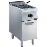 Gasfriteuse, kuip in &quot;y&quot;  15 liter, buitenkant branders, op kast | Diamond | G17/F