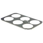 Anti kantelstruktuur 6 korven &#248; 135 mm | Diamond | A22/SPC