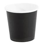 Espressobekers - 11,3 cl - Zwart - 50 stuks - GF019
