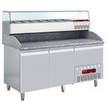 Geheel koelkast tafel &amp; gekoelde structuur :  | Diamond | TP23/P9_SX160G/PP9