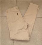 Mooie Casual Beige Stretch Broek - Maat 38