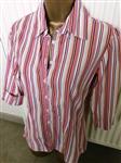 Getailleerde Multicolor Blouse met 3/4 Mouwen 