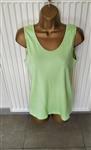 Elegante Mouwloze Top in Warm Pistachegroen