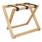 Bagagerek Roootz - Naturel - met nylon zwarte banden - COMPACT