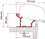 Fiamma Adria Caravan Adapter 450 >2015 F65/F80
