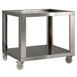 R.v.s. onderstel ld8/35-n, nylonwielen, 2 met rem | Diamond | SLD8/35-N