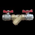 Kogelkraan vuilafscheider set 1