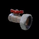 Kogelkraan pompflens met schroefkoppeling 1