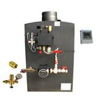 Complete aansluit set cv-houtkachel voor buffervat (Uni 2A)