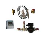 Aansluitset cv-houtkachel op buffervat met koelspiraal (Aquaflame)