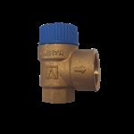 Overstort/overdrukventiel voor sanitair drinkwater