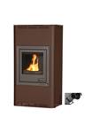 Aquaflame 17 cv-houtkachel Bruin Handmatige bediening