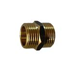 Dubbel nippel 3/4 duim