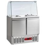 Geheel saladette &amp; kit gebogen glas :  | Diamond | SAL2M/R6_KV2