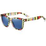 Polarized Sunglasses for Women - Mirror Glasses UV400 Square Frames Shades Eyewear