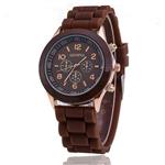 Jelly Watch for Women - Quartz Clockwork Silicone Strap