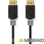 DisplayPort-Kabel | DisplayPort Male | DisplayPort Male | 8K@60Hz | Verguld | 2.00 m | Rond | PVC |