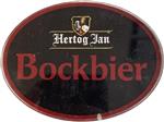 Occasion - Ovale taplens Hertog Jan bockbier plat