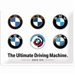 BMW The ultimate driving machine reclamebord