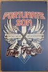 Fortunate son reclamebord