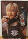 Jagermeister dealer meisje reclamebord