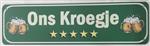 Ons kroegje reclamebord