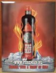 Fire man reclamebord