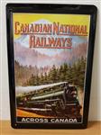 Canadian national railways reclamebord