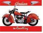 Indian the Roadking reclamebord