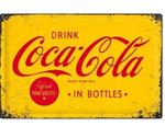 Drink Coca-Cola in bottles reclamebord