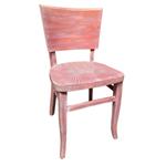 Occasion - Caféstoel zonder armleuning €35,- excl btw p/s