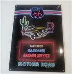 Route 66 'mother road' reclamebord