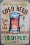 Irish pub reclamebord