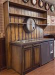 Robuuste wandbar met tapinstallatie