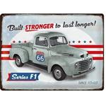 Built stronger to last longer reclamebord