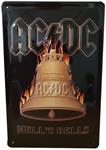 ACDC hell's Bells reclamebord