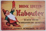 Drink louter kabouter reclamebord