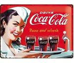 Coca-Cola pause and refresh reclamebord