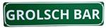 Grolsch bar reclamebord