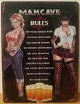 Mancave rules reclamebord
