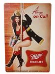 Always on call reclamebord