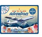 Say yes to new adventures reclamebord