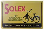 Solex wordt hier verkocht reclamebord