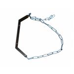 CO2 beugel met ketting voor koolzuurfles 2 en 5 kg flessen