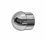 Buisdop rond RVS 40 mm
